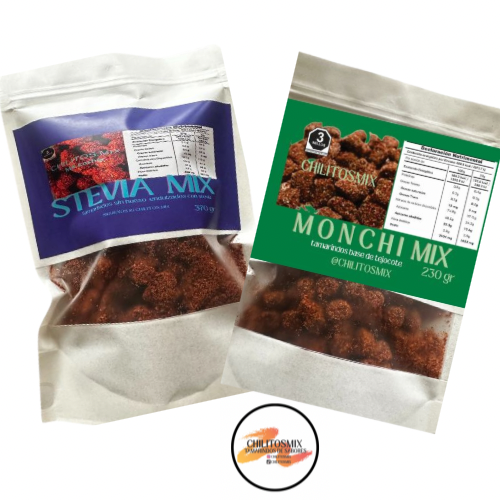 2 PAQUETES (MONCHI Y STEVIA MIX )