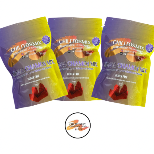 Paquete de mango chamoy